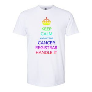 Cancer Registrar National Cancer Registrars Week Gift Softstyle CVC T-Shirt