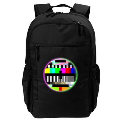 Cool Retro No Tv Signal Backpack