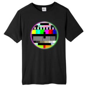 Cool Retro No Tv Signal Tall Fusion ChromaSoft Performance T-Shirt