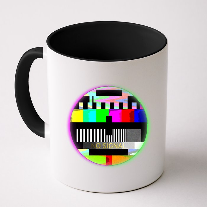 Cool Retro No Tv Signal Mug