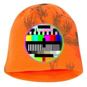 Cool Retro No Tv Signal Kati - Camo Knit Beanie