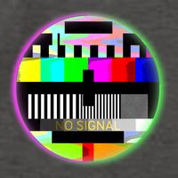 Cool Retro No Tv Signal Vector Backpack