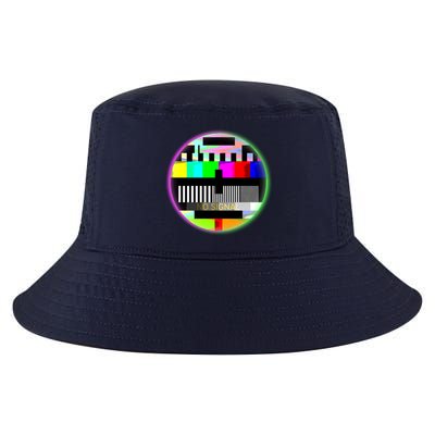 Cool Retro No Tv Signal Cool Comfort Performance Bucket Hat