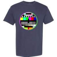 Cool Retro No Tv Signal Garment-Dyed Heavyweight T-Shirt