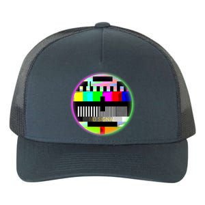 Cool Retro No Tv Signal Yupoong Adult 5-Panel Trucker Hat