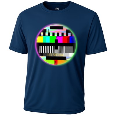 Cool Retro No Tv Signal Performance Shirt