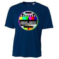 Cool Retro No Tv Signal Cooling Performance Crew T-Shirt