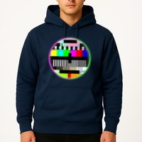 Cool Retro No Tv Signal Hoodie