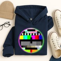 Cool Retro No Tv Signal Hoodie