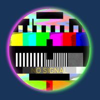 Cool Retro No Tv Signal Hoodie