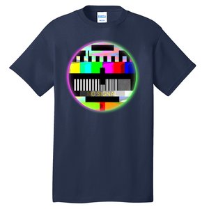 Cool Retro No Tv Signal Tall T-Shirt