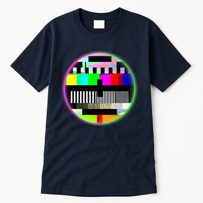 Cool Retro No Tv Signal Tall T-Shirt