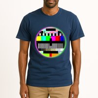 Cool Retro No Tv Signal Tall T-Shirt