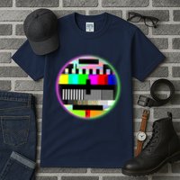 Cool Retro No Tv Signal Tall T-Shirt
