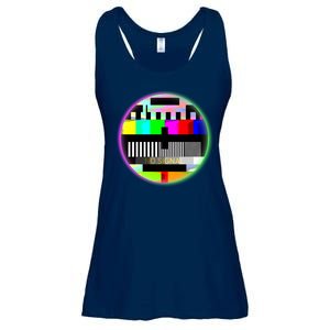 Cool Retro No Tv Signal Ladies Essential Flowy Tank