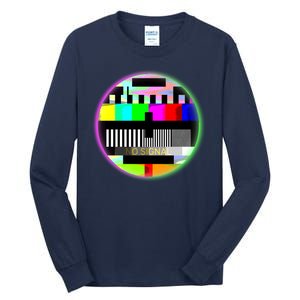 Cool Retro No Tv Signal Tall Long Sleeve T-Shirt