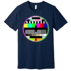 Cool Retro No Tv Signal Premium T-Shirt