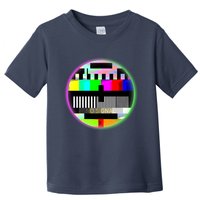 Cool Retro No Tv Signal Toddler T-Shirt