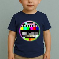 Cool Retro No Tv Signal Toddler T-Shirt