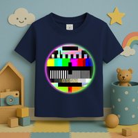 Cool Retro No Tv Signal Toddler T-Shirt