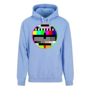 Cool Retro No Tv Signal Unisex Surf Hoodie