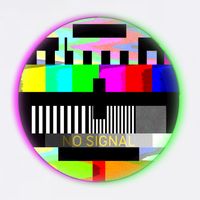 Cool Retro No Tv Signal Garment-Dyed Sweatshirt