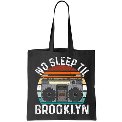 Cool Retro No Sleep Til Brooklyn Old School Portable Stereo Bag