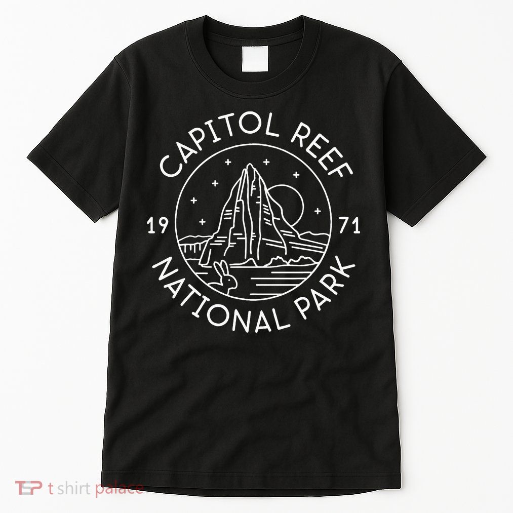 Capitol Reef National Park 1971 Wayne County Utah Tall T-Shirt