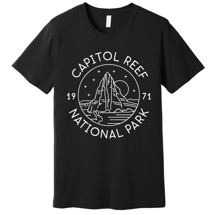 Capitol Reef National Park 1971 Wayne County Utah Premium T-Shirt