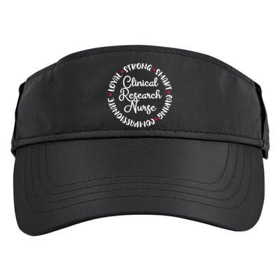 Clinical Research Nurse Funny Gift Nurses Graduation Medical Love Gift Adult Drive Performance Visor