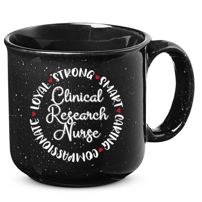 Clinical Research Nurse Funny Gift Nurses Graduation Medical Love Gift 15oz Campfire Ceramic Mug