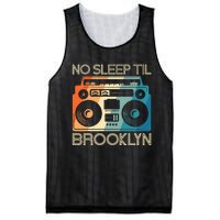 Cool Retro No Sleep Til Brooklyn Old School Portable Stereo Mesh Reversible Basketball Jersey Tank