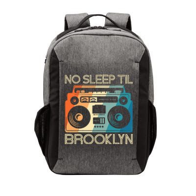 Cool Retro No Sleep Til Brooklyn Old School Portable Stereo Vector Backpack