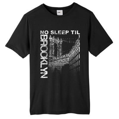 Cool Retro No Sleep Til Brooklyn Old School Portable Stereo Tall Fusion ChromaSoft Performance T-Shirt