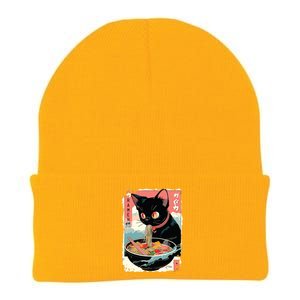 Cat Ramen Noodle Japanese Anime Manga Ramen Kawaii Cat Knit Cap Winter Beanie