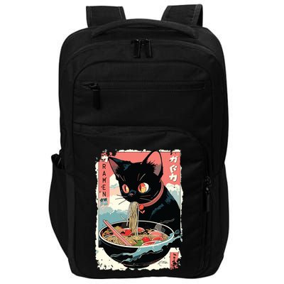 Cat Ramen Noodle Japanese Anime Manga Ramen Kawaii Cat Impact Tech Backpack