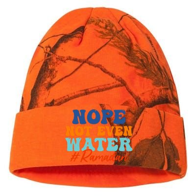 Cool Ramadan Nope Not Even Water Kati Licensed 12" Camo Beanie