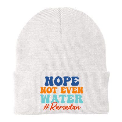 Cool Ramadan Nope Not Even Water Knit Cap Winter Beanie