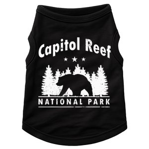 Capitol Reef National Park Bear Souvenir Us Park Doggie Tank