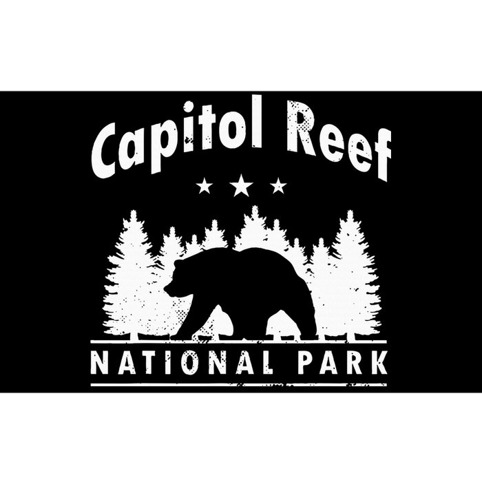 Capitol Reef National Park Bear Souvenir Us Park Bumper Sticker