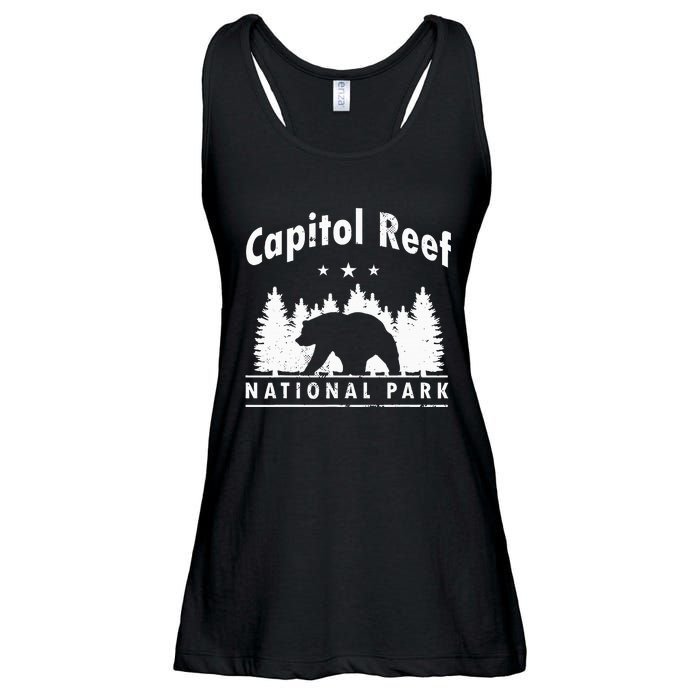 Capitol Reef National Park Bear Souvenir Us Park Ladies Essential Flowy Tank