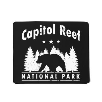 Capitol Reef National Park Bear Souvenir Us Park Mousepad