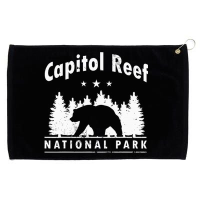 Capitol Reef National Park Bear Souvenir Us Park Grommeted Golf Towel