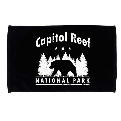 Capitol Reef National Park Bear Souvenir Us Park Microfiber Hand Towel