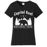 Capitol Reef National Park Bear Souvenir Us Park Women's T-Shirt