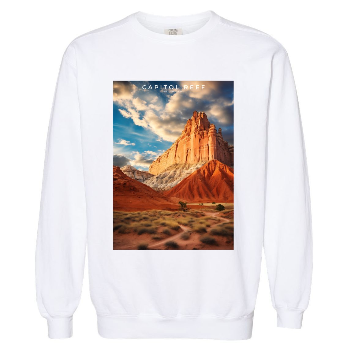 Capitol Reef National Park Garment-Dyed Sweatshirt