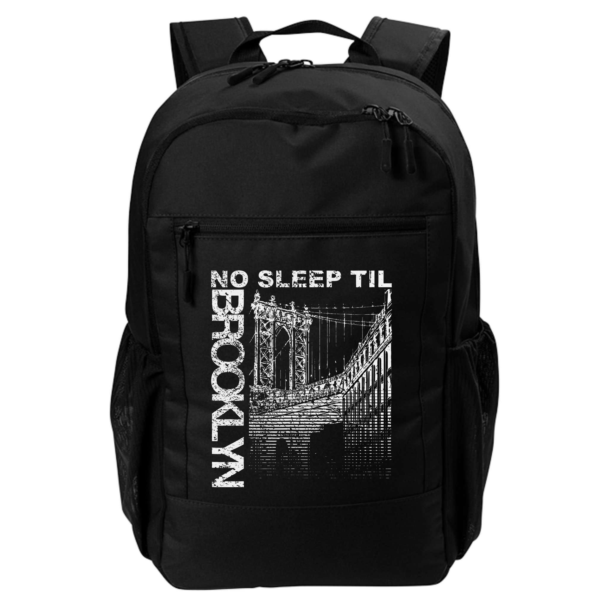 Cool Retro No Sleep Til Brooklyn Old School Portable Stereo Backpack
