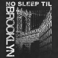 Cool Retro No Sleep Til Brooklyn Old School Portable Stereo Adult Drive Performance Visor