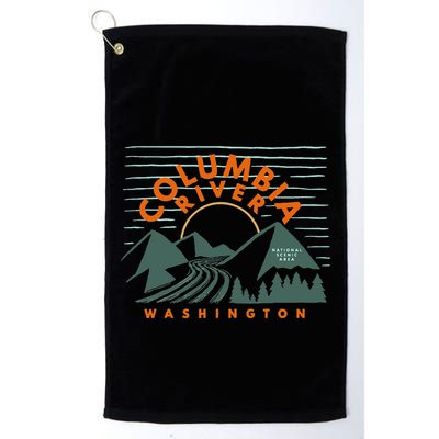 Columbia River National Scenic Area Washington Columbia Golf Towel