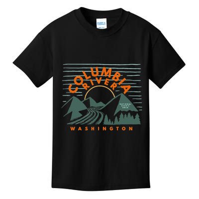 Columbia River National Scenic Area Washington Columbia Kids T-Shirt